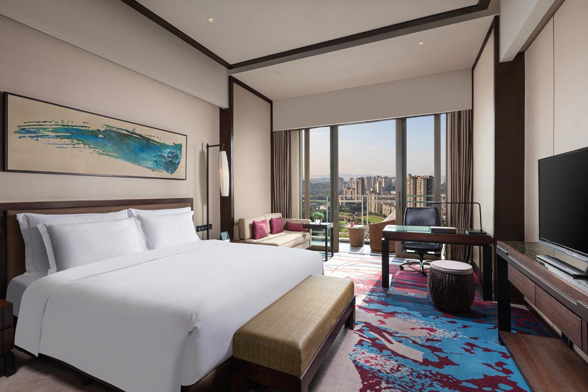 Hotel Crowne Plaza Chongqing New North Zone By Ihg Exterior foto